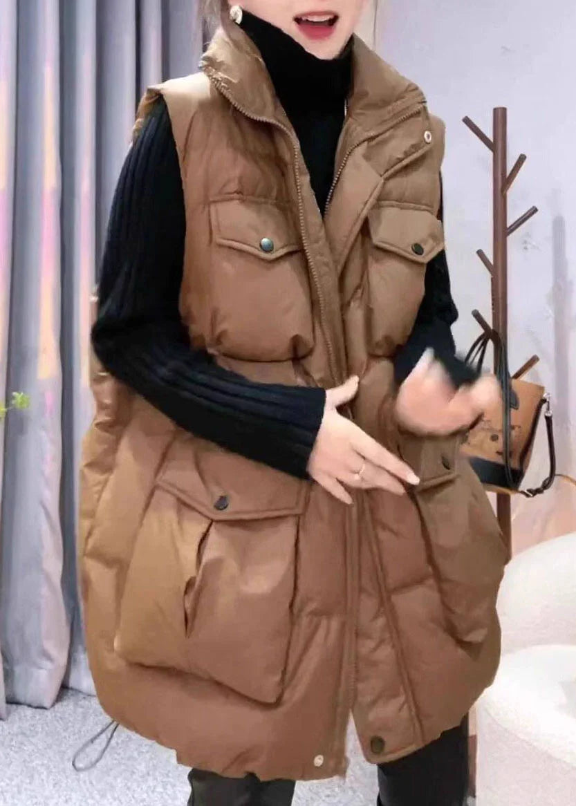 Doudoune sans manches oversize pour femme 1