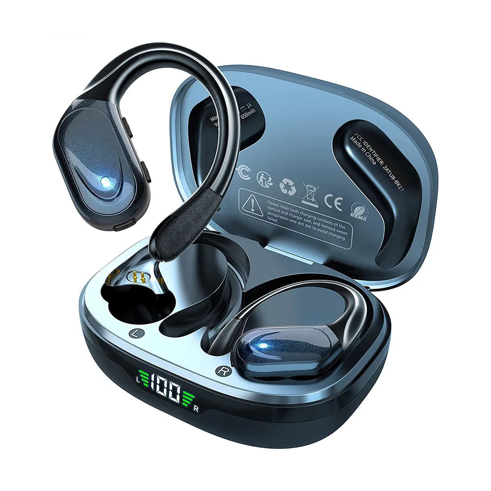Écouteurs Sans Fil Bluetooth 5.3 Avec Micro Ergonomiques Pour Le Sport 0