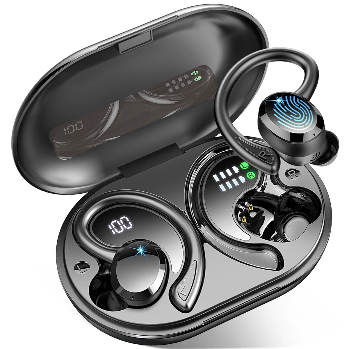 Écouteurs Sans Fil Bluetooth 5.3 Avec Réduction De Bruit Et Autonomie De 40 Heures 6