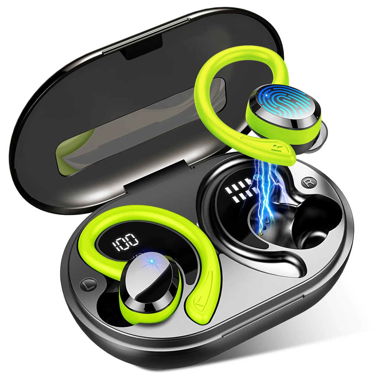 Écouteurs Sans Fil Bluetooth 5.3 Avec Réduction De Bruit Et Autonomie Prolongée 9