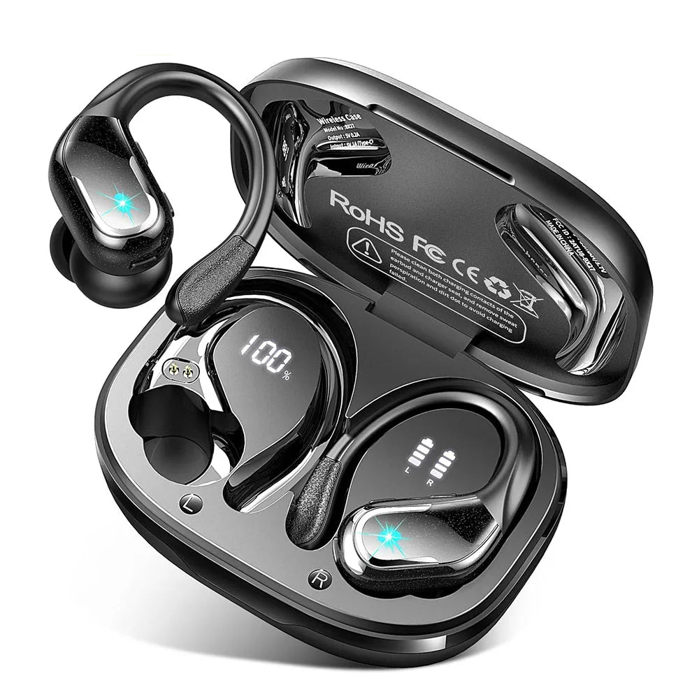 Écouteurs Sans Fil Bluetooth 5.3 Sport Avec Autonomie 75 Heures 0
