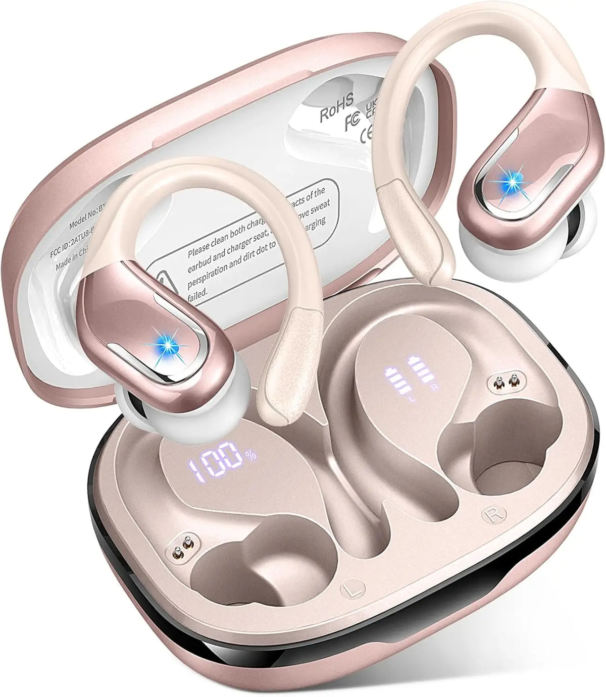 Écouteurs Sans Fil Bluetooth 5.3 Sport Avec Autonomie 75 Heures 6