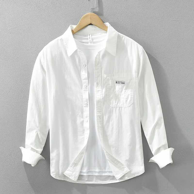 Chemise pour Hommes en Coton Style Intemporel 5