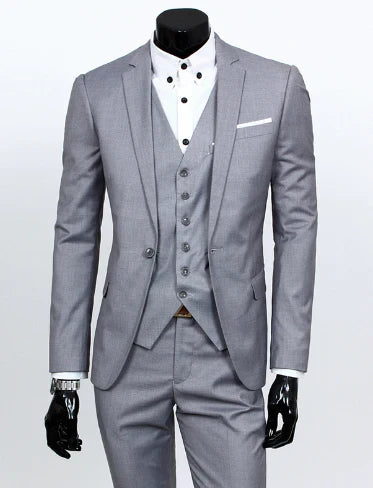 Ensemble 3 pièces pour hommes - Costume d'affaires 1