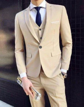 Ensemble 3 pièces pour hommes - Costume d'affaires 4