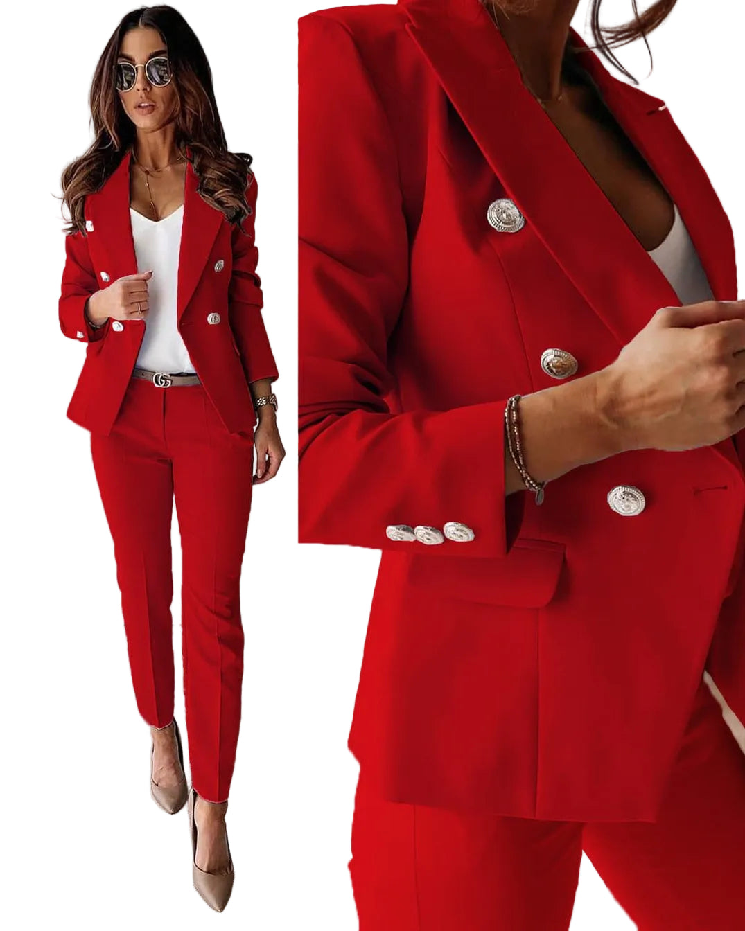 Ensemble Blazer Femme Chic 1