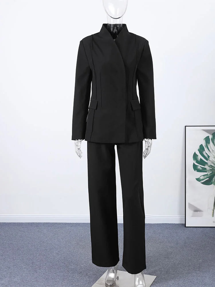 Ensemble Blazer et Pantalon pour Femmes Chic 5