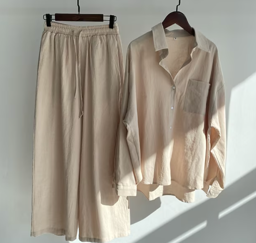 Ensemble D'été Femmes Chic Ajusté 2
