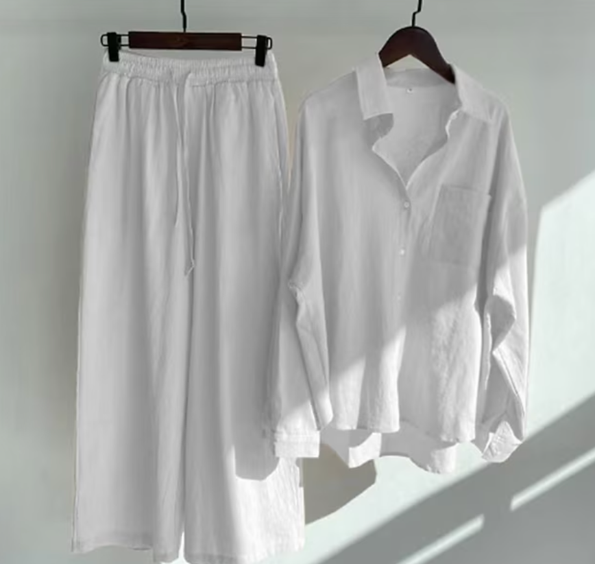 Ensemble D'été Femmes Chic Ajusté 7