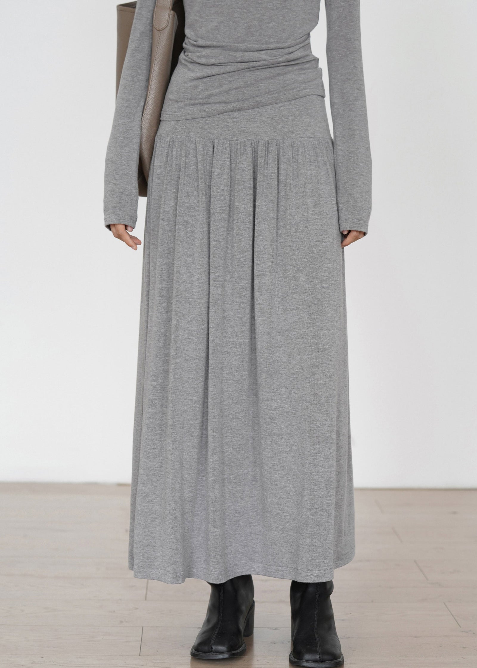 Ensemble Deux Pièces Manches Longues Femme Style Décontracté 4