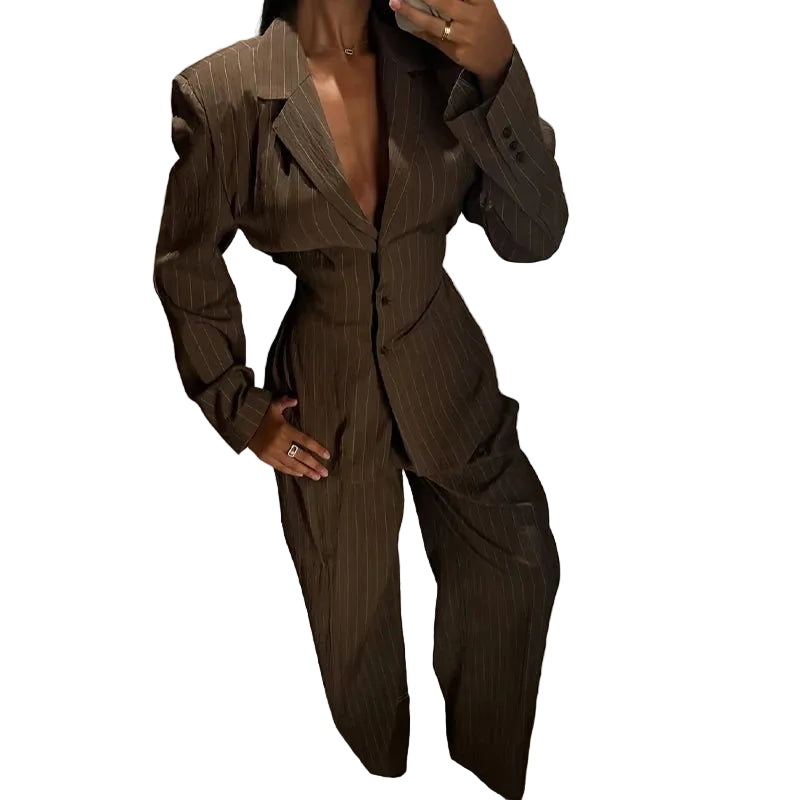 Ensemble Femme Blazer et Pantalon Vintage 11