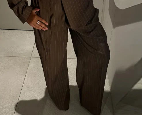 Ensemble Femme Blazer et Pantalon Vintage 9