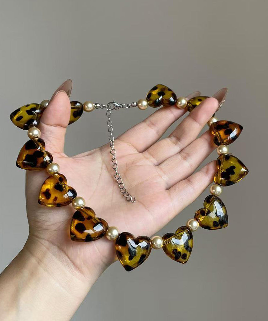 Ensemble Femme Collier Ras du Cou et Bracelet Style Bohème 2