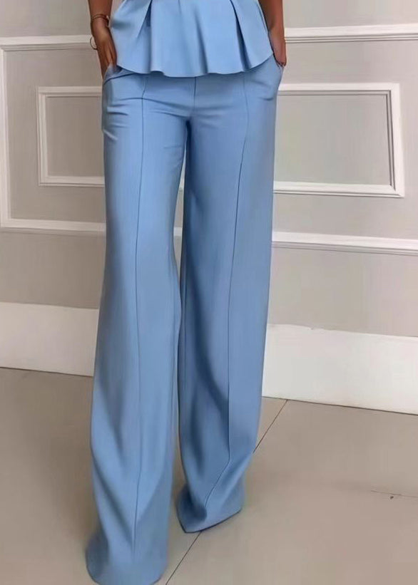 Ensemble Femme Deux Pièces Sans Bretelles Style Décontracté 4
