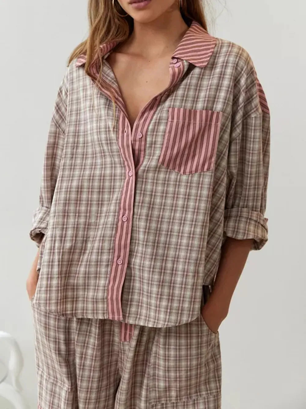 Ensemble Pyjama Femme Confortable et Élégant 5