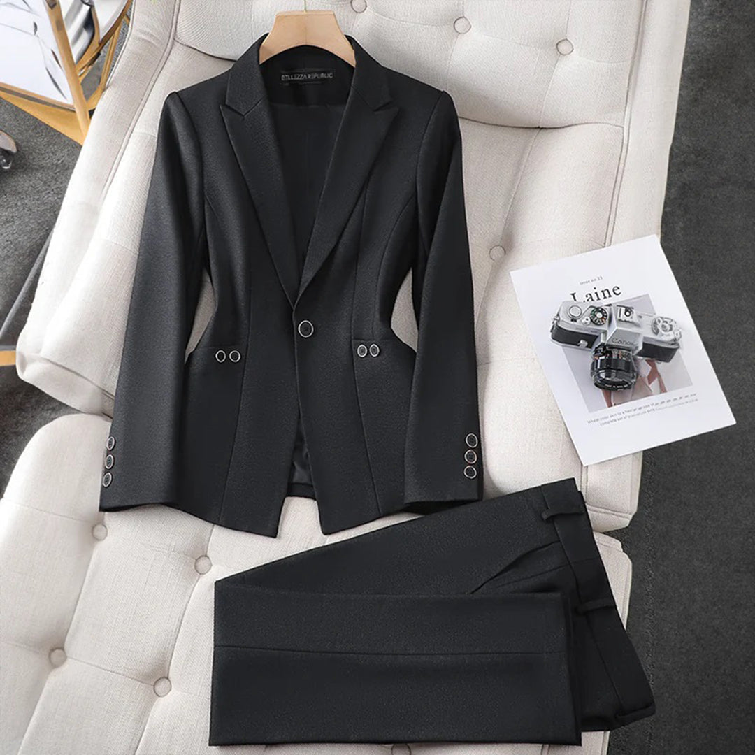 Ensemble d'Automne Blazer et Pantalon pour Femme 4