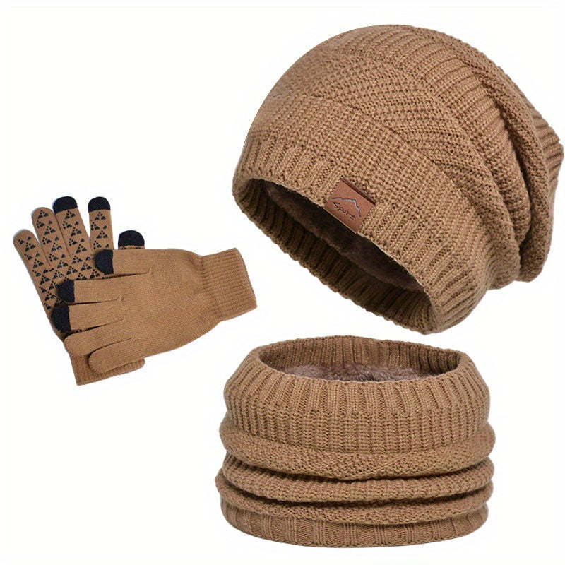 Ensemble d'Hiver 3 Pièces Décontracté pour Homme 0