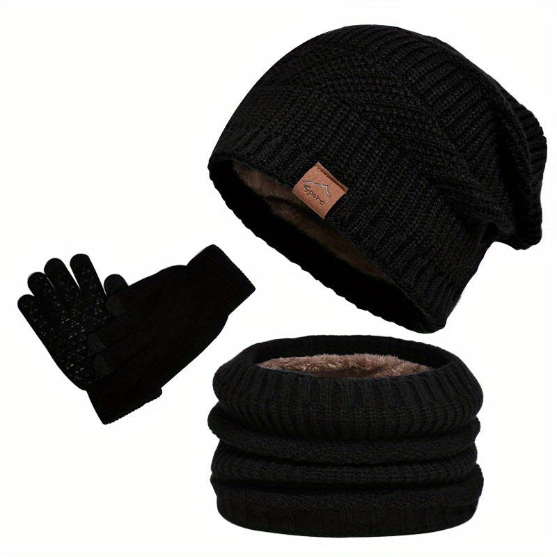 Ensemble d'Hiver 3 Pièces Décontracté pour Homme 3