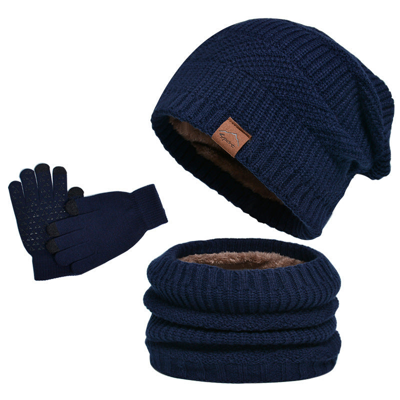 Ensemble d'Hiver 3 Pièces Décontracté pour Homme 4
