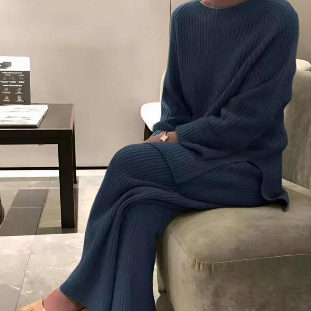Ensemble de Loungewear en Velours pour Femmes Décontracté 2