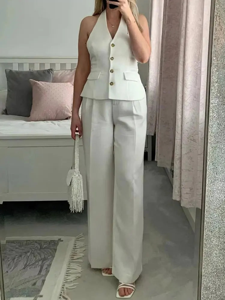 Ensemble de Pantalon et Blazer pour Femmes 4