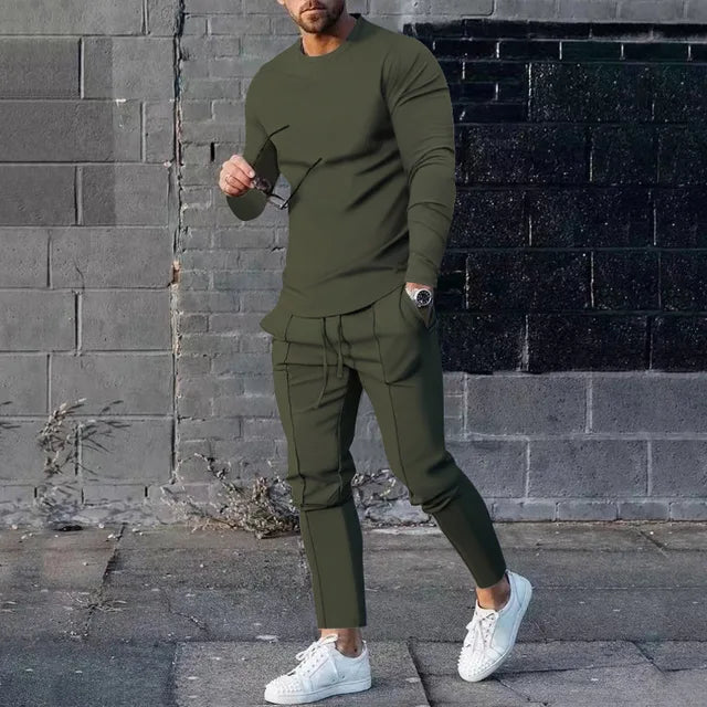 Ensemble de Sport pour Hommes en Polyester Confortable