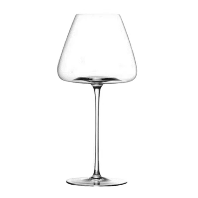 Ensemble de verres à vin et à champagne faits à la main avec un design raffiné 1