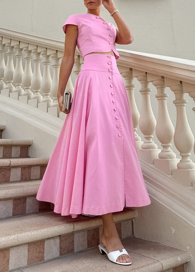 Ensemble deux pièces femme coupe ajustée boutonné 1