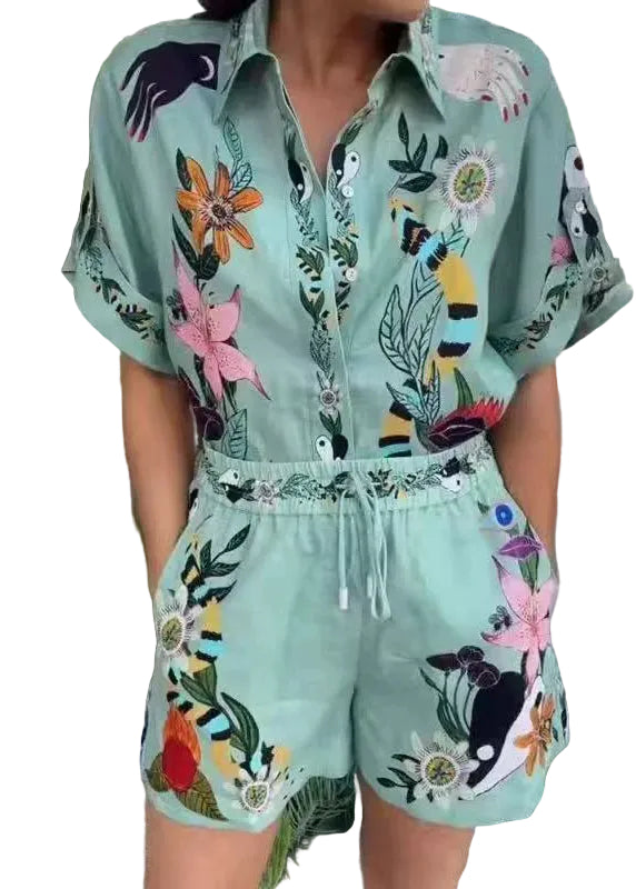 Ensemble deux pièces femme style surdimensionné été 0
