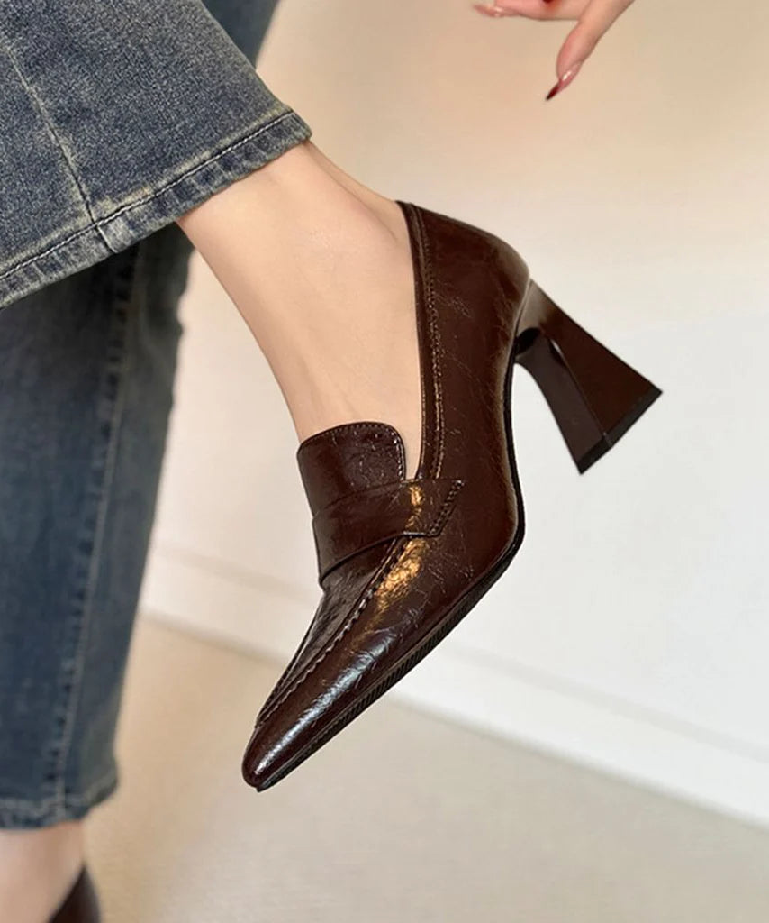 Escarpins Femme Talons Compensés Bout Pointu 0