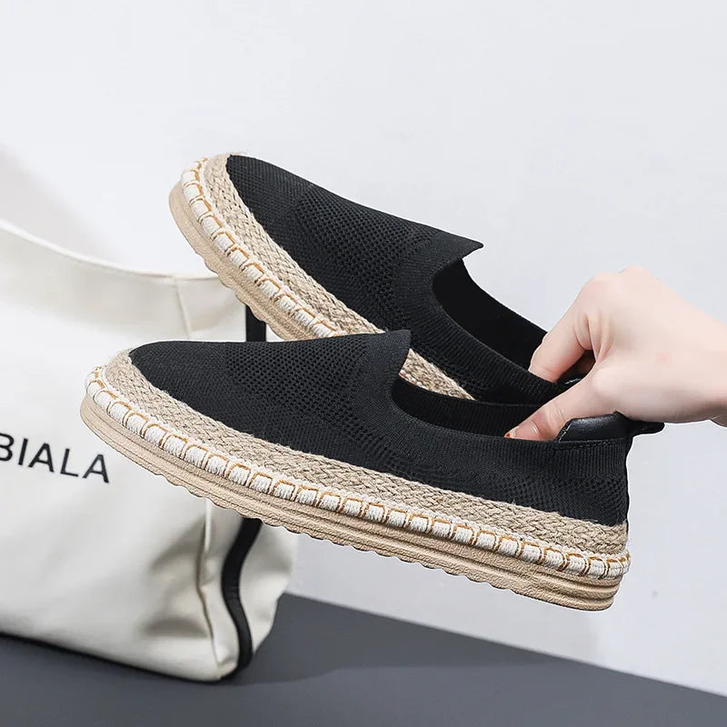 Espadrilles Femme en Tricot Moderne 5