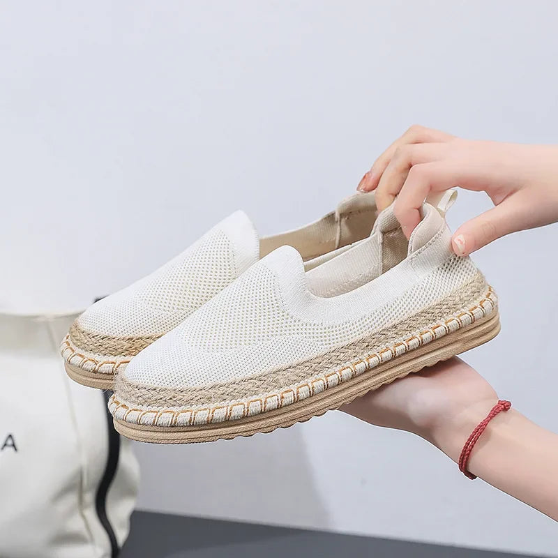 Espadrilles Femme en Tricot Moderne 6