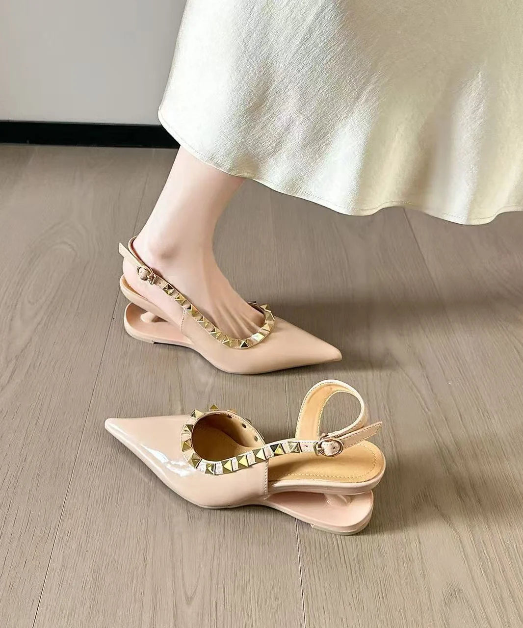 Femmes Escarpins Talons Compensés Bout Pointu 1