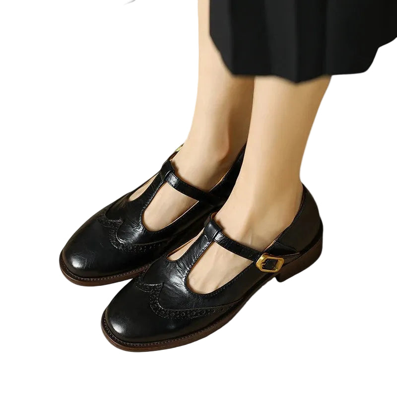 Femmes Mary Janes à Sangle Boucle Printemps 5