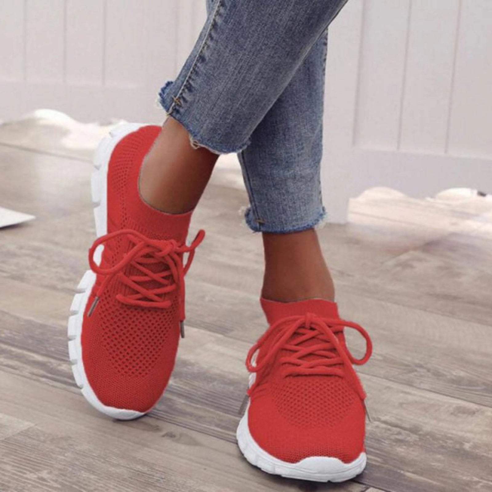Femmes Sneakers Confortables Modernes 8