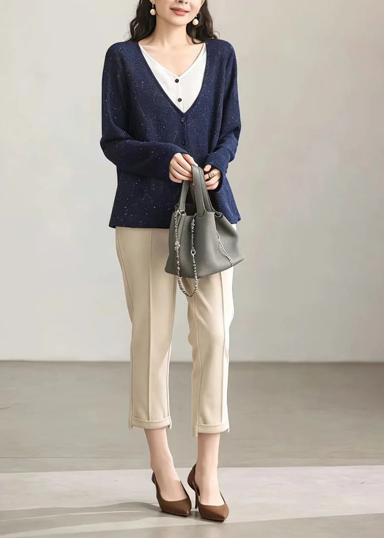 Gilet Femme Décontracté Deux Pièces Col V 1
