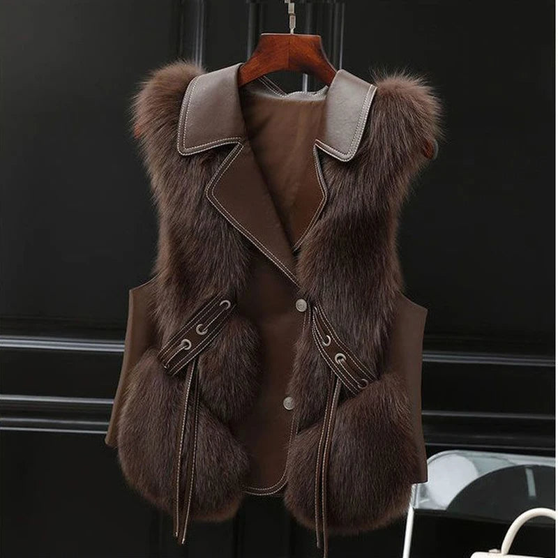 Gilet Femme à Col Noué 5