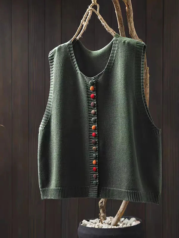 Gilet Tricoté Ample pour Femmes 4