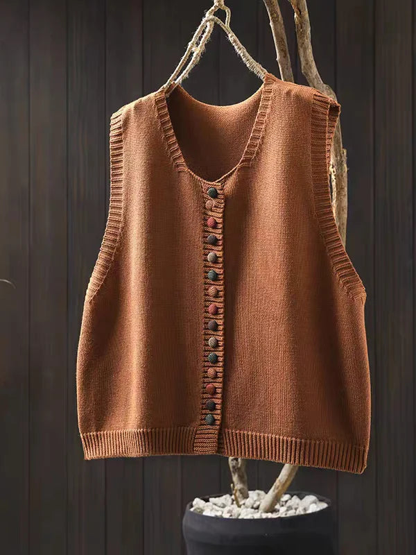 Gilet Tricoté Ample pour Femmes 5