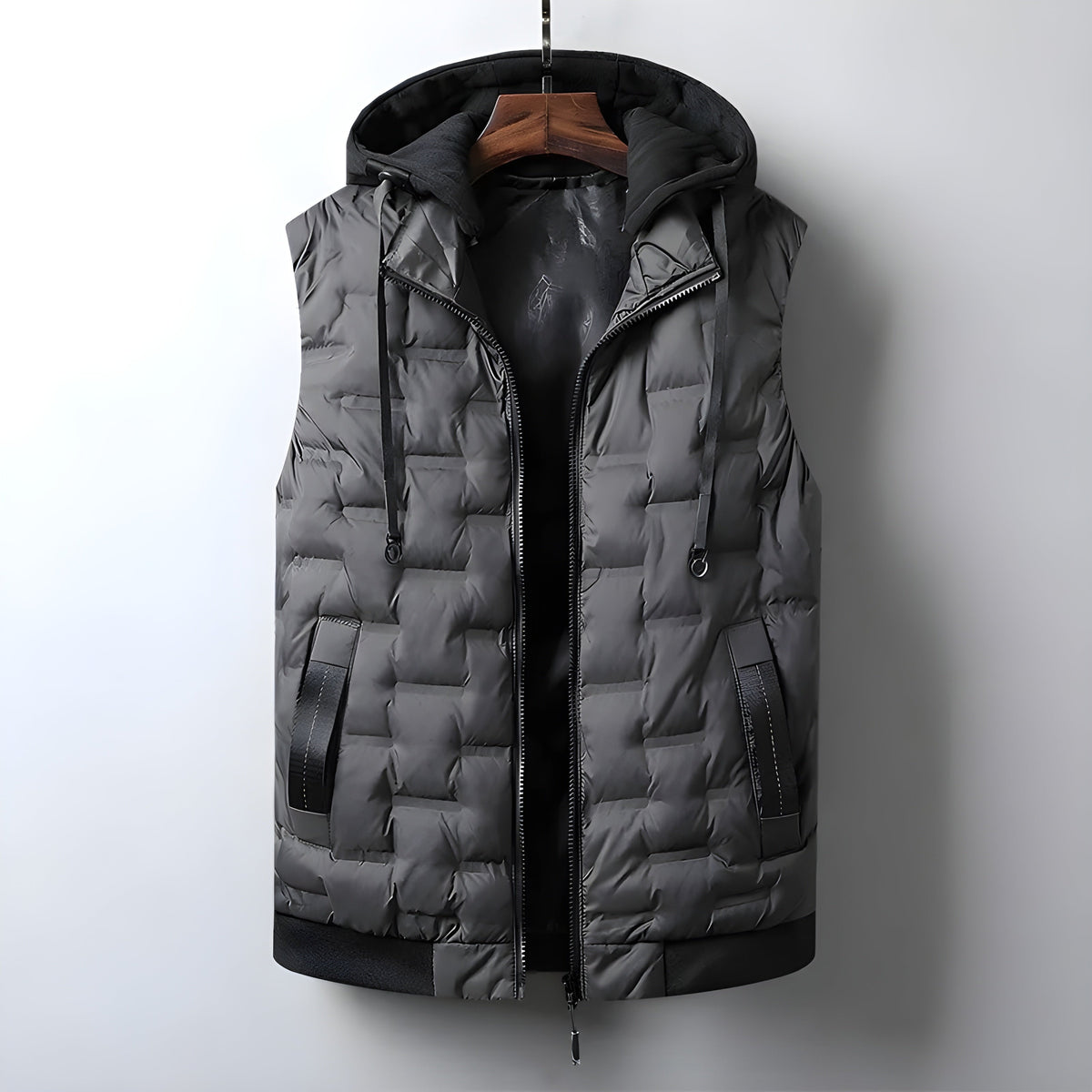 Gilet à Capuche Décontracté 1