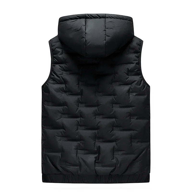 Gilet à capuche pour hommes style tech-wear 4