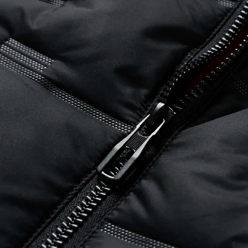 Gilet à capuche pour hommes style tech-wear 7