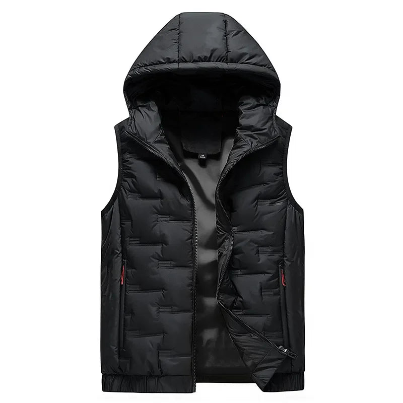 Gilet à capuche pour hommes style tech-wear 8
