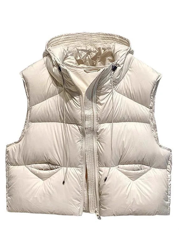 Gilet d'hiver pour femme style bohème à capuche ample 4
