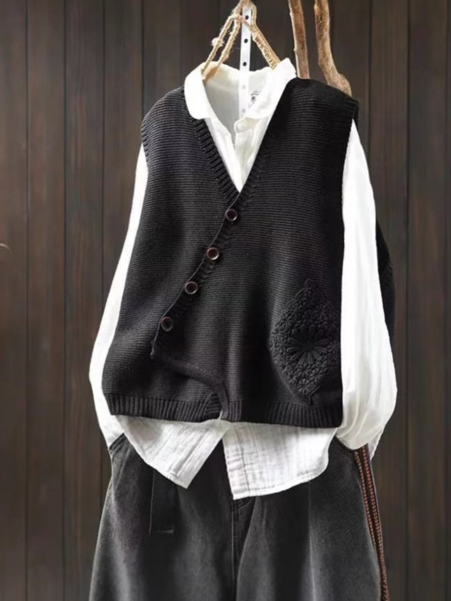 Gilet en Tricot Femme Chic 4