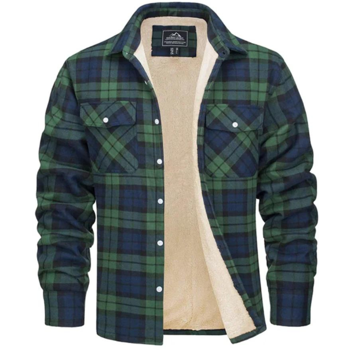 Gilet sans manches à carreaux pour homme 4