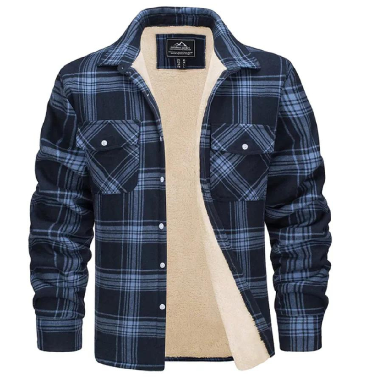 Gilet sans manches à carreaux pour homme 8