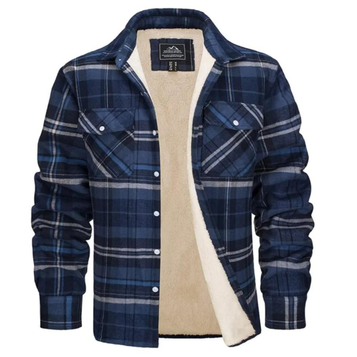 Gilet sans manches à carreaux pour homme 9