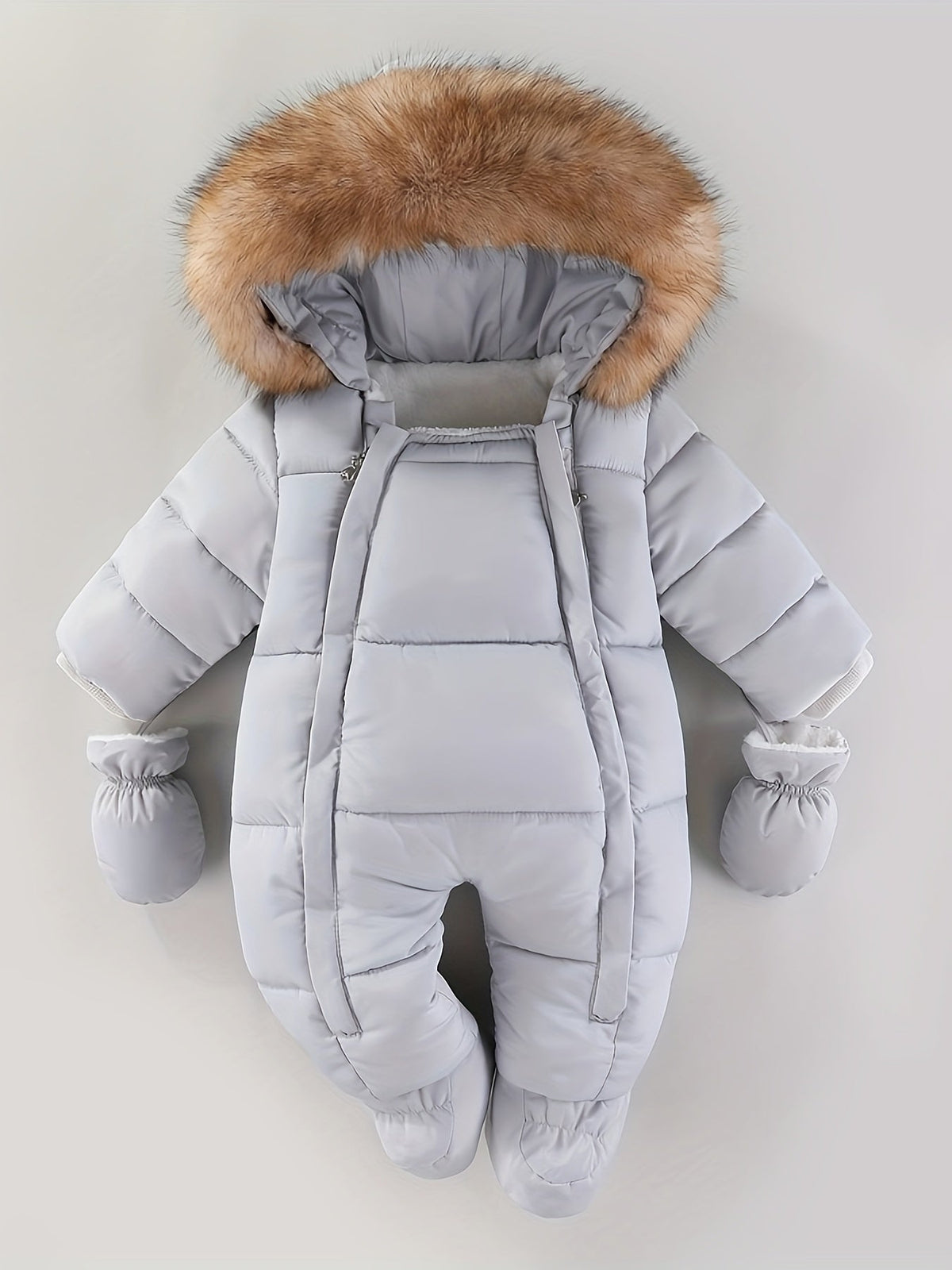 Grenouillère pour Bébé avec Capuche Pratique 2