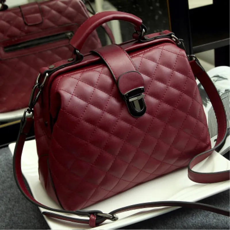 Sac à main femme Vintage Cuir Élégant Spacieux 4